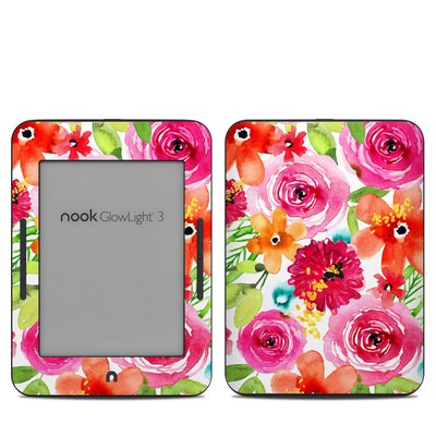 Barnes & Noble NOOK GlowLight 3 Skin - Floral Pop