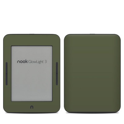 Barnes & Noble NOOK GlowLight 3 Skin - Solid State Olive Drab