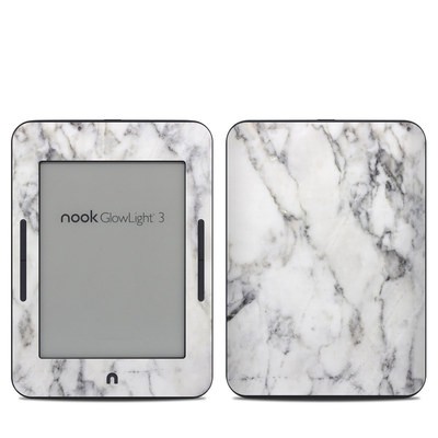 Barnes & Noble NOOK GlowLight 3 Skin - White Marble
