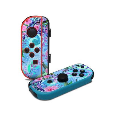  Nintendo Joy-Con Controller Skin - Lavender Flowers