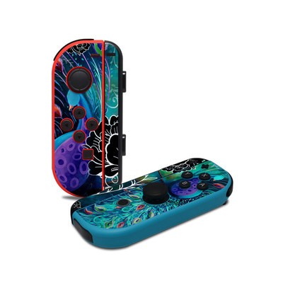  Nintendo Joy-Con Controller Skin - Peacock Garden