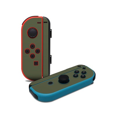 Nintendo Joy-Con Controller Skin - Solid State Olive Drab
