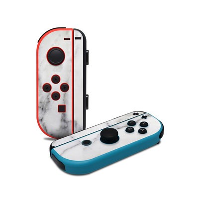  Nintendo Joy-Con Controller Skin - White Marble
