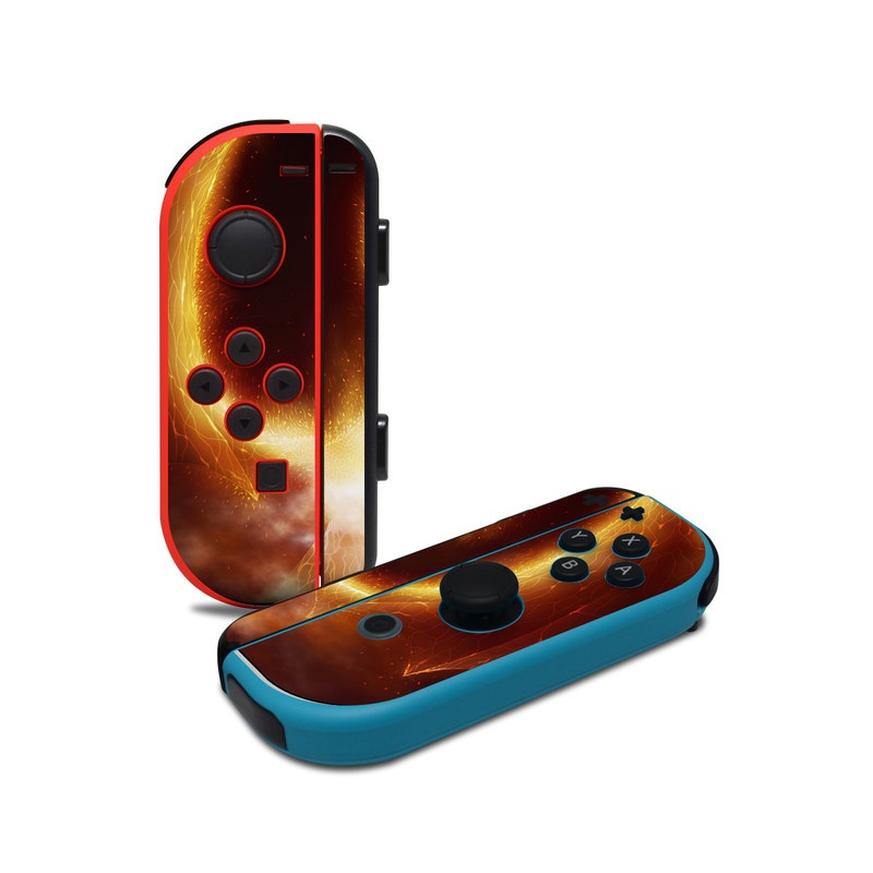  Nintendo Joy-Con Controller Skin - Fire Dragon (Image 1)