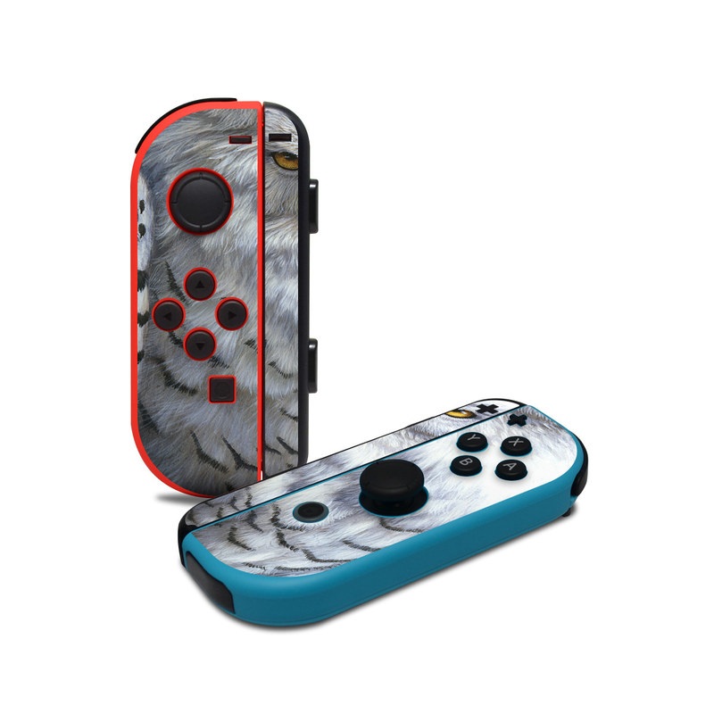  Nintendo Joy-Con Controller Skin - Snowy Owl (Image 1)