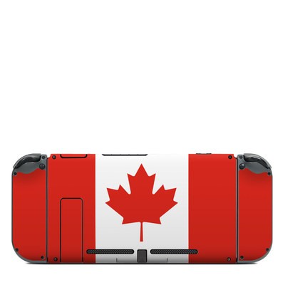 Nintendo Switch (Console Back) Skin - Canadian Flag