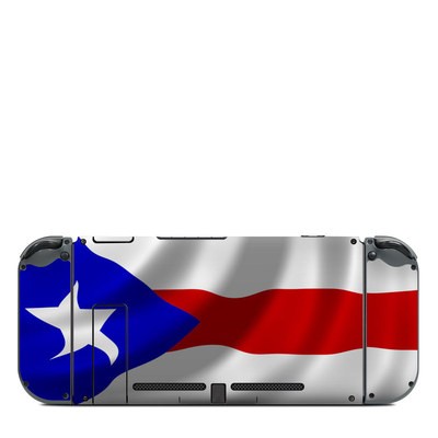 Nintendo Switch (Console Back) Skin - Puerto Rican Flag