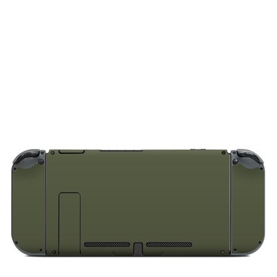 Nintendo Switch (Console Back) Skin - Solid State Olive Drab