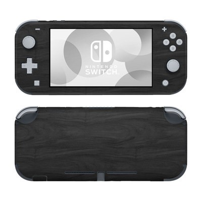 Nintendo Switch Lite Skin - Black Woodgrain