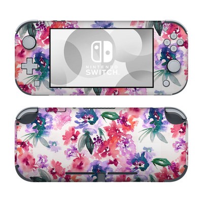 Nintendo Switch Lite Skin - Blurred Flowers