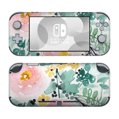 Nintendo Switch Lite Skin - Blushed Flowers