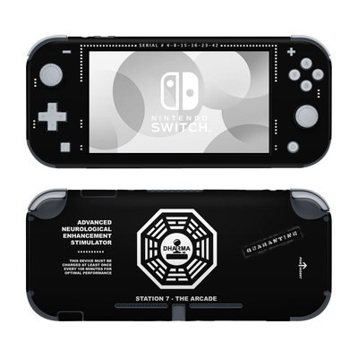 Nintendo Switch Lite Skin - Dharma Black