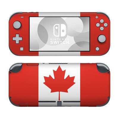 Nintendo Switch Lite Skin - Canadian Flag