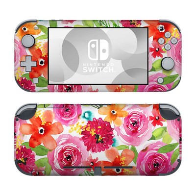 Nintendo Switch Lite Skin - Floral Pop