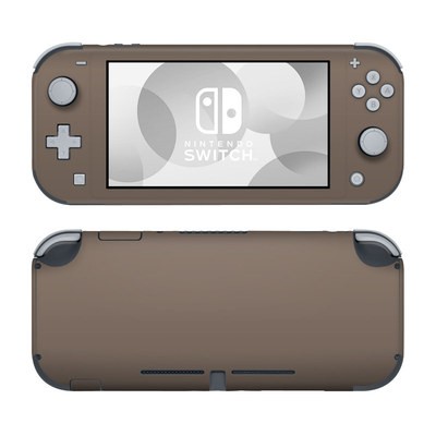 Nintendo Switch Lite Skin - Solid State Flat Dark Earth