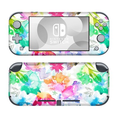 Nintendo Switch Lite Skin - Watercolor Spring Memories