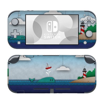 Nintendo Switch Lite Skin - Whale Sail