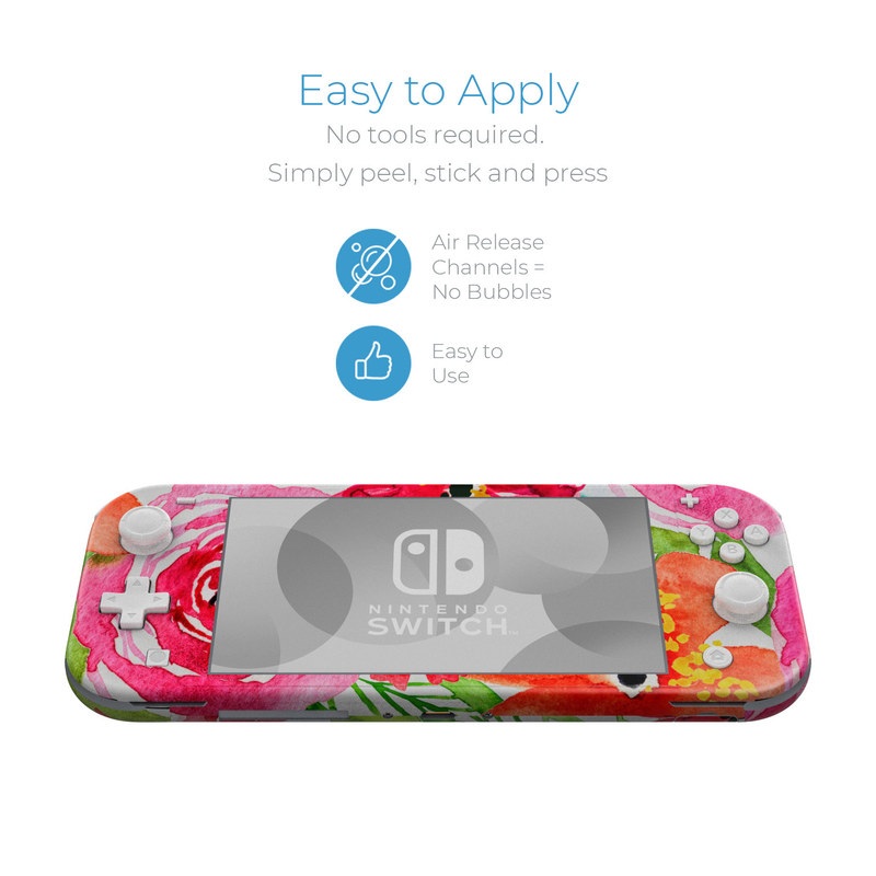 Nintendo Switch Lite Skin - Floral Pop (Image 2)