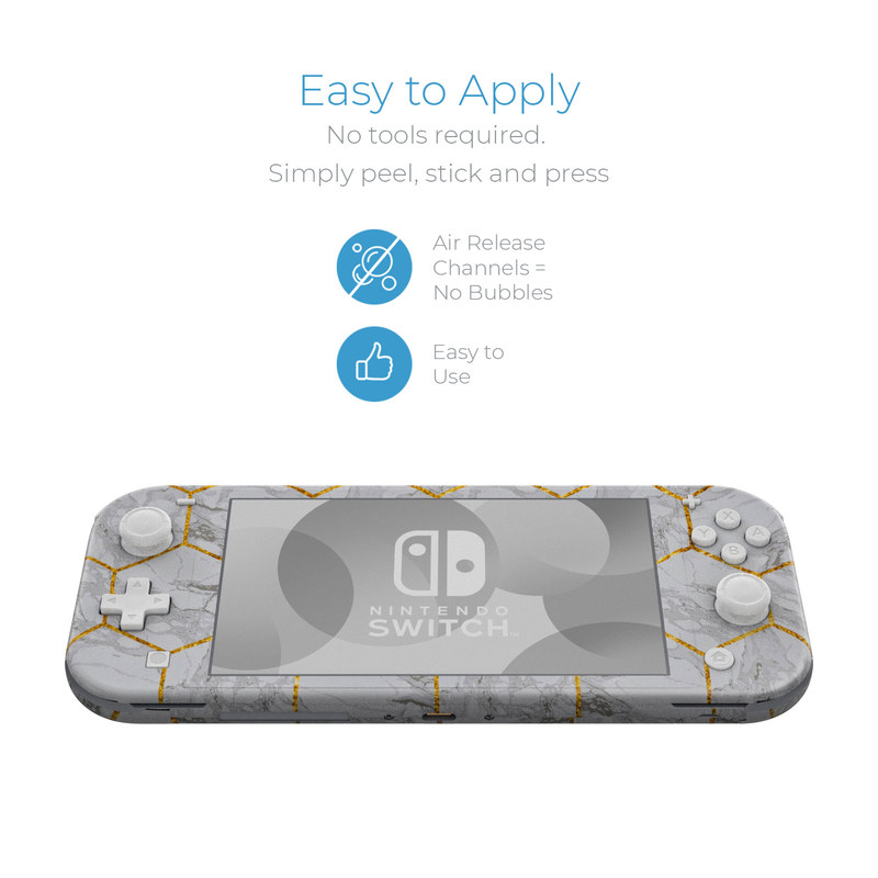 Nintendo Switch Lite Skin - Honey Marble (Image 2)