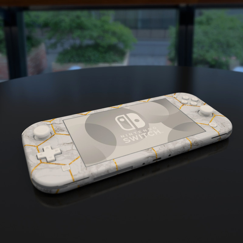 Nintendo Switch Lite Skin - Honey Marble (Image 4)