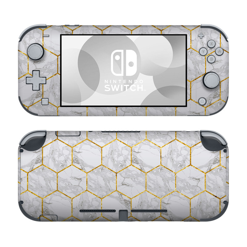 Nintendo Switch Lite Skin - Honey Marble (Image 1)