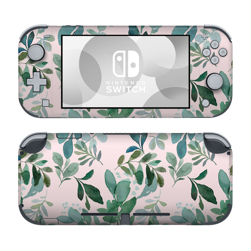 Nintendo Switch Lite Skin - Sage Greenery (Image 1)