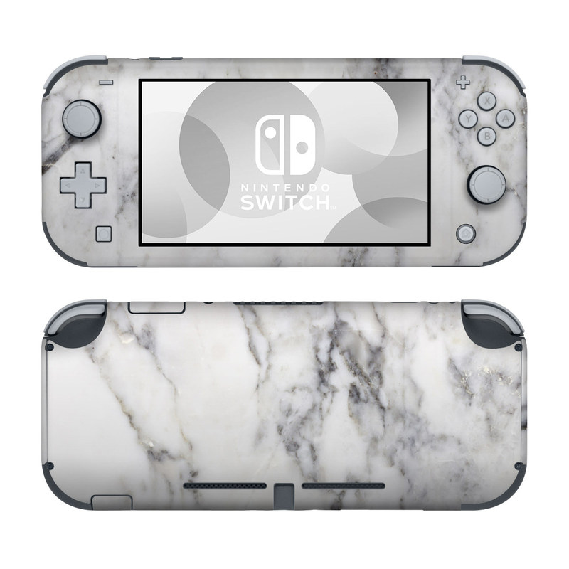 Nintendo Switch Lite Skin - White Marble (Image 1)