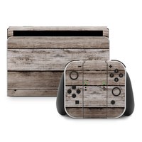 Nintendo Switch Skin - Barn Wood (Image 1)