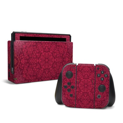 Nintendo Switch Skin - Floral Vortex
