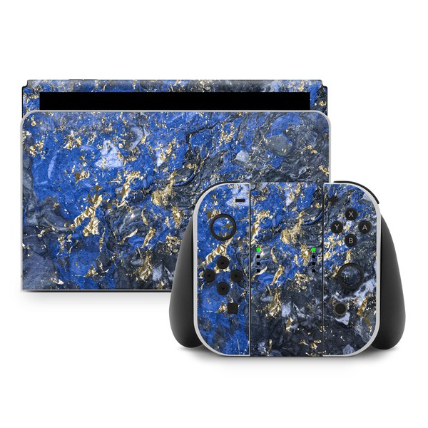 Nintendo Switch Skin - Gilded Ocean Marble