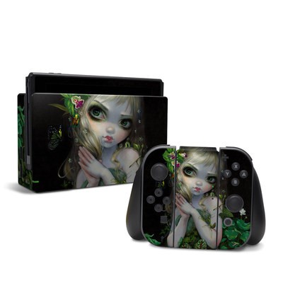 Nintendo Switch Skin - Green Goddess