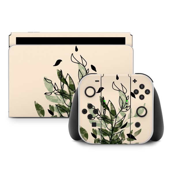 Nintendo Switch Skin - Leaves