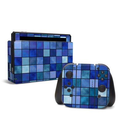 Nintendo Switch Skin - Blue Mosaic