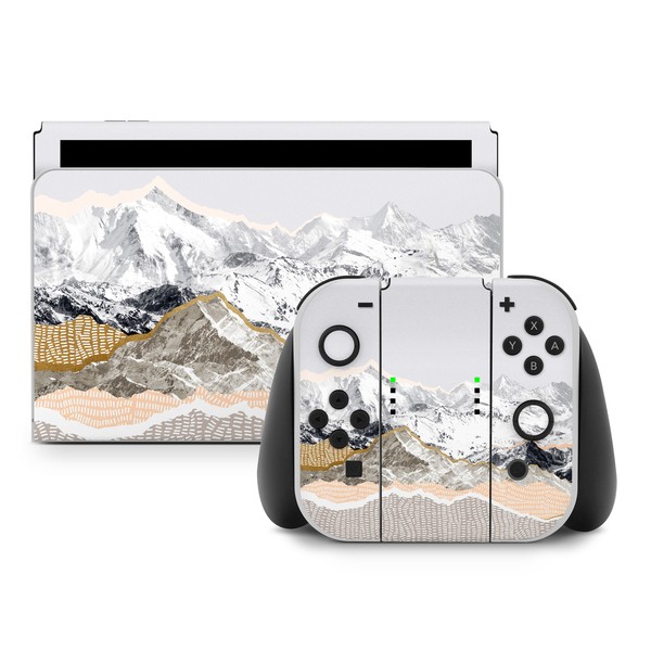 Nintendo Switch Skin - Pastel Mountains