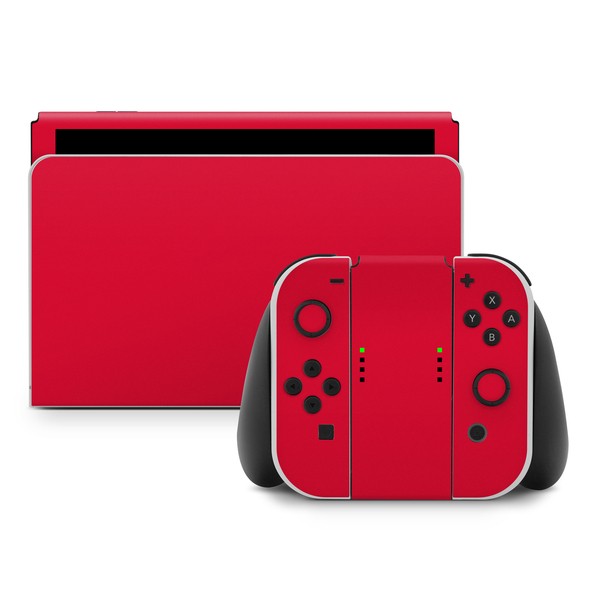 Nintendo Switch Skin - Solid State Red