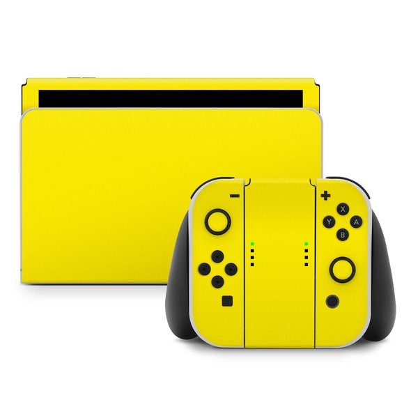Nintendo Switch Skin - Solid State Yellow