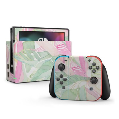 Nintendo Switch Skin - Tropical Leaves