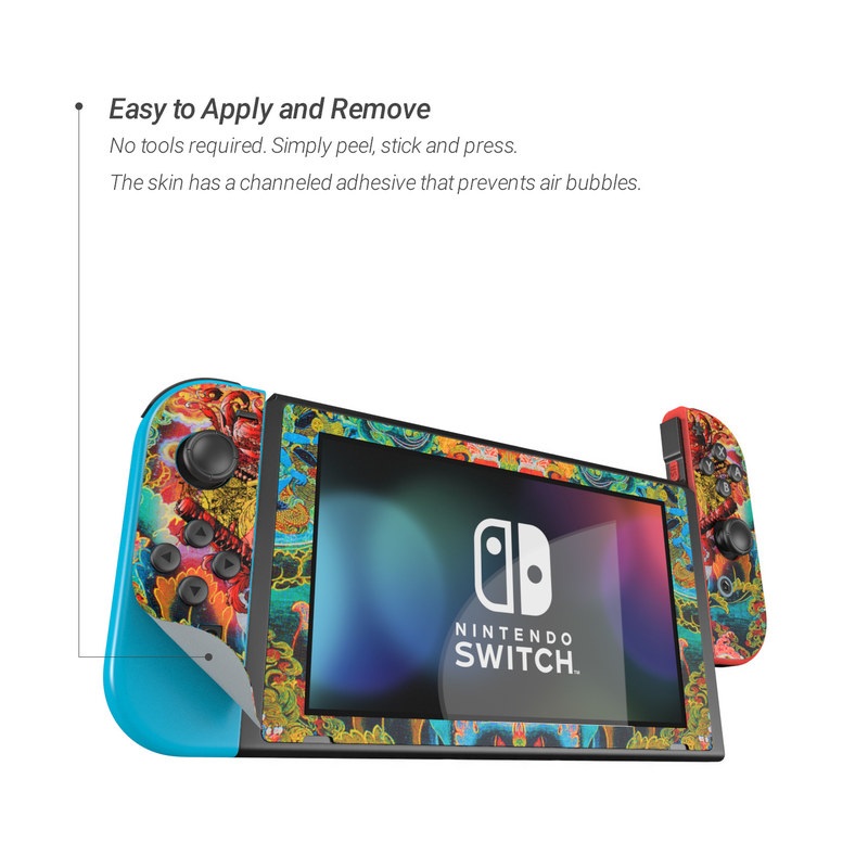 Nintendo Switch Skin - Asian Crest (Image 3)