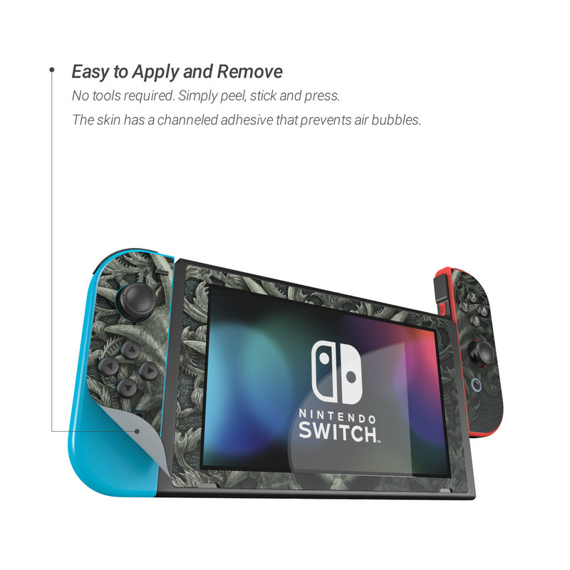 Nintendo Switch Skin - Black Book (Image 3)