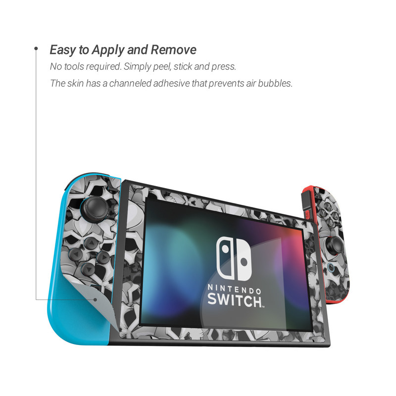Nintendo Switch Skin - Bones (Image 3)