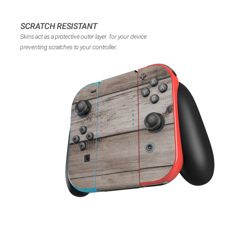 Nintendo Switch Skin - Barn Wood (Image 4)
