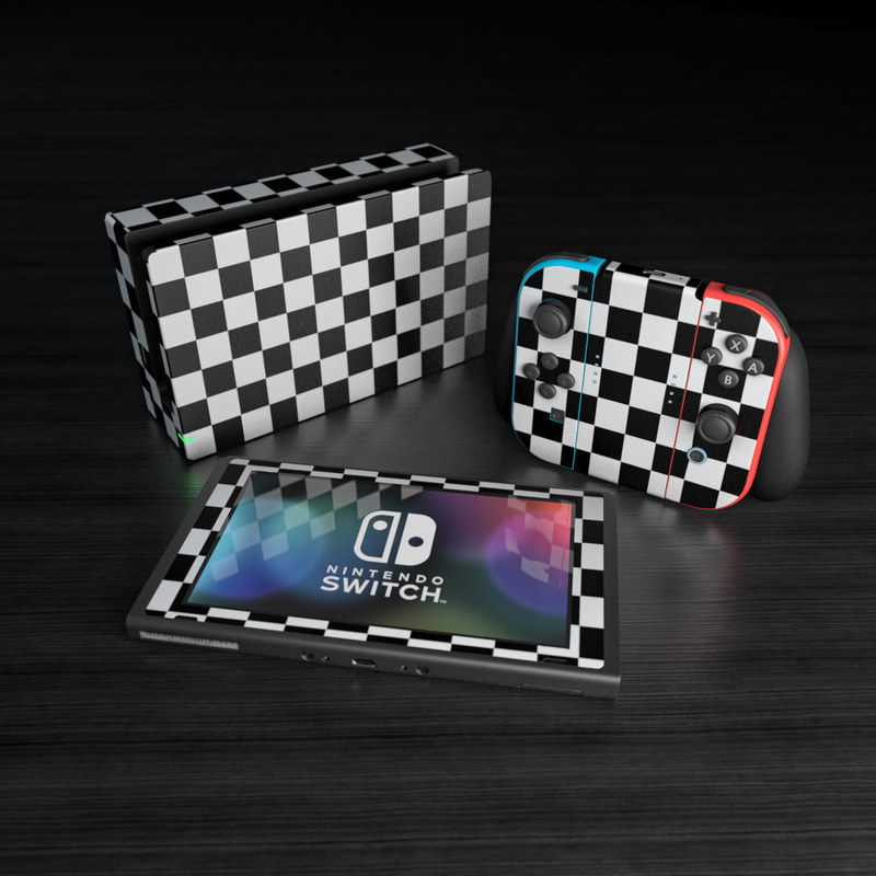 Nintendo Switch Skin - Checkers (Image 5)