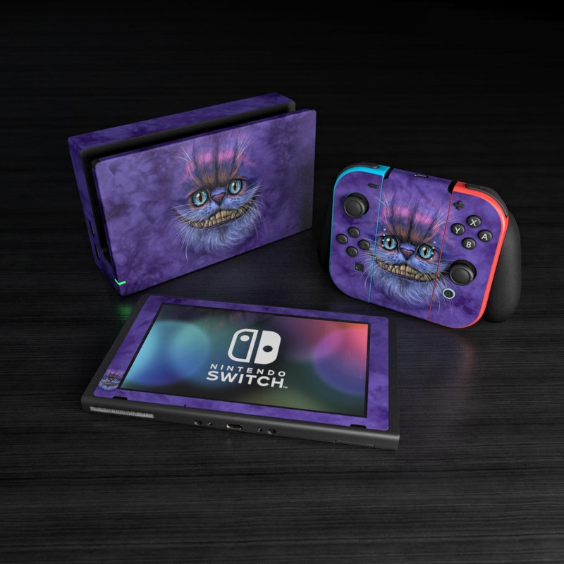 Nintendo Switch Skin - Cheshire Grin (Image 5)