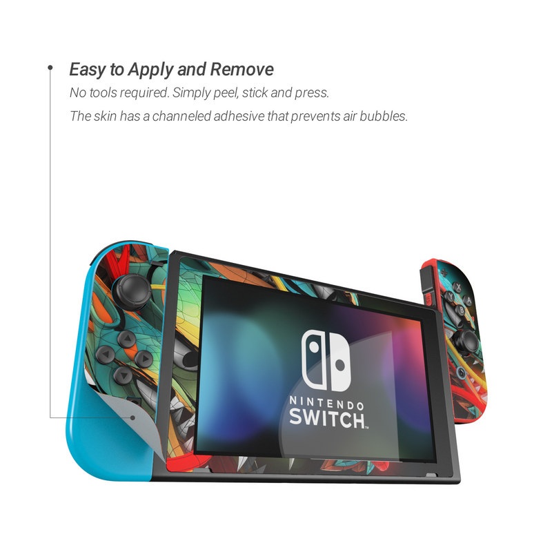 Nintendo Switch Skin - Dragons (Image 3)