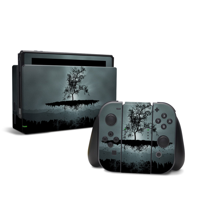 Nintendo Switch Skin - Flying Tree Black (Image 1)