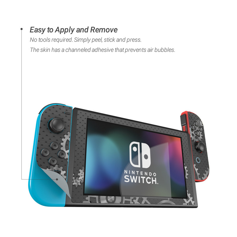 Nintendo Switch Skin - Gear Wheel (Image 3)