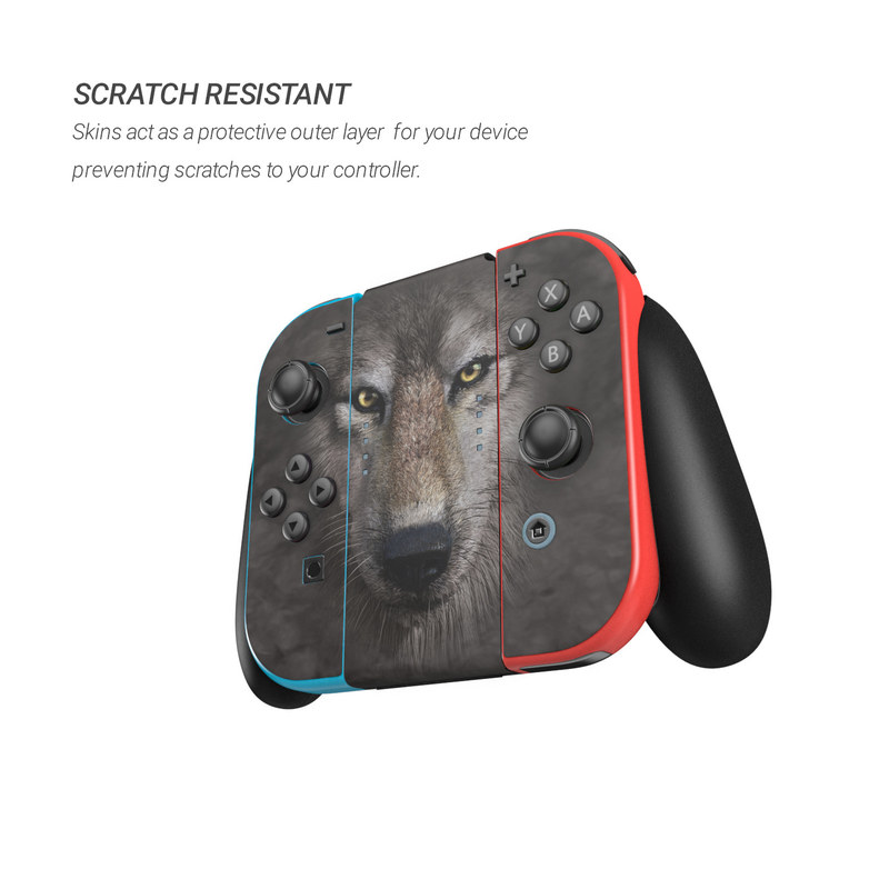 Nintendo Switch Skin - Grey Wolf (Image 4)
