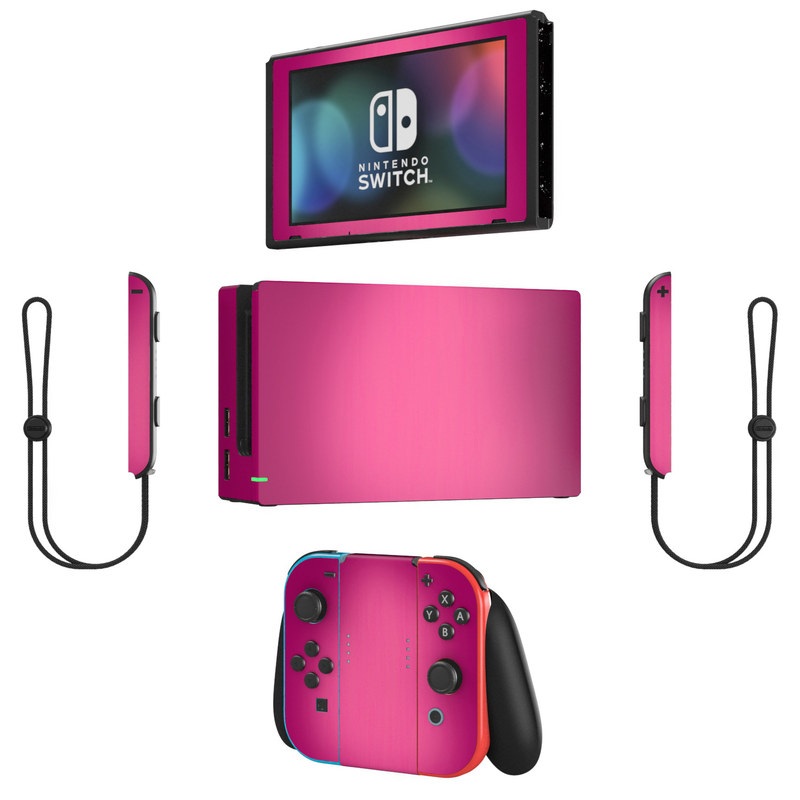 Nintendo Switch Skin - Pink Burst (Image 2)