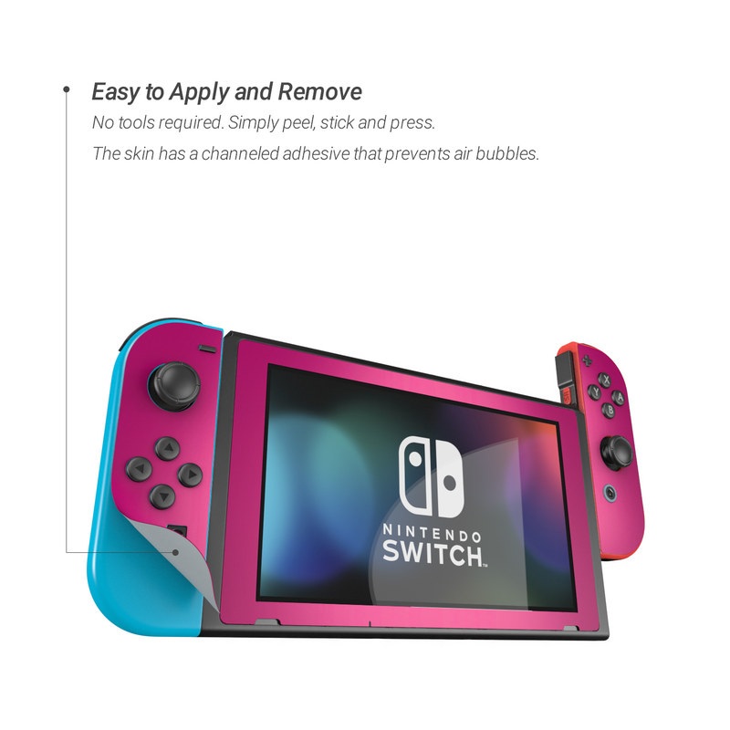 Nintendo Switch Skin - Pink Burst (Image 3)