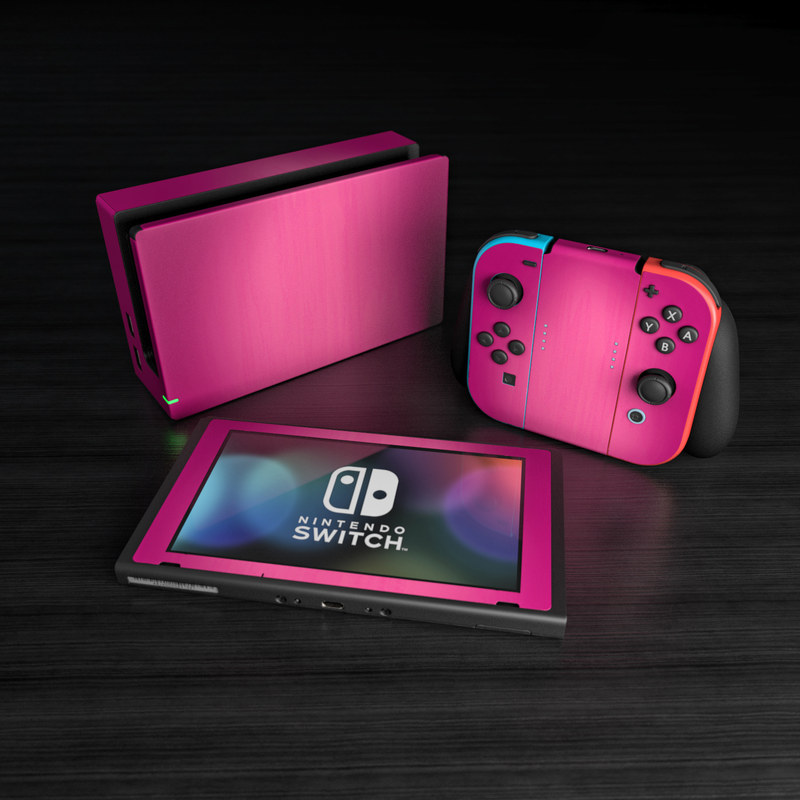 Nintendo Switch Skin - Pink Burst (Image 5)